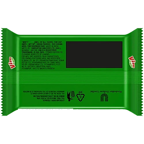 Vim Lemon Dishwash Bar, 130 g