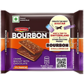 Britannia Bourbon Creme Biscuit - With Chocolate, 50 g