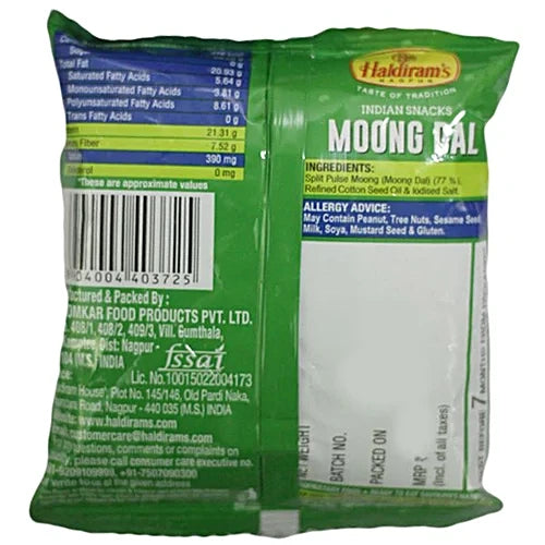 Haldiram's Moong Dal Namkeen, 35 g Pouch