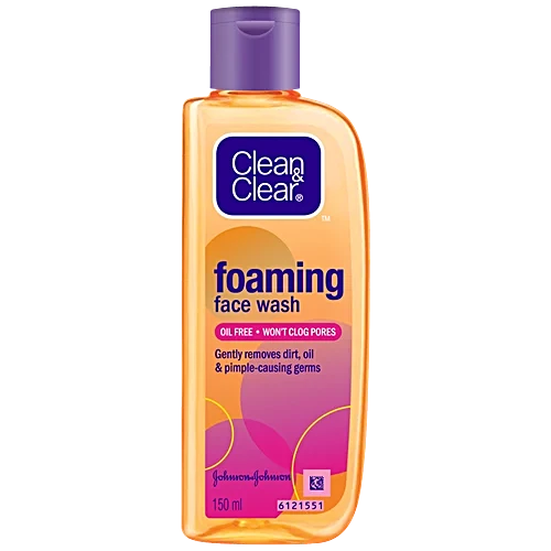 Clean & Clear Foaming Face Wash, 150 ml