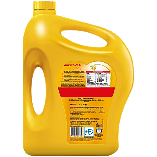 Saffola Total Heart Pro Multi-Source Edible Oil, 5 L