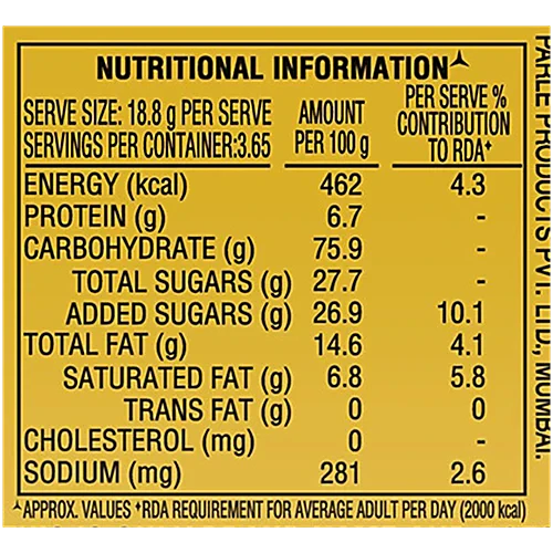Parle-G Gold Biscuits, 56.25 g (pack of 3)