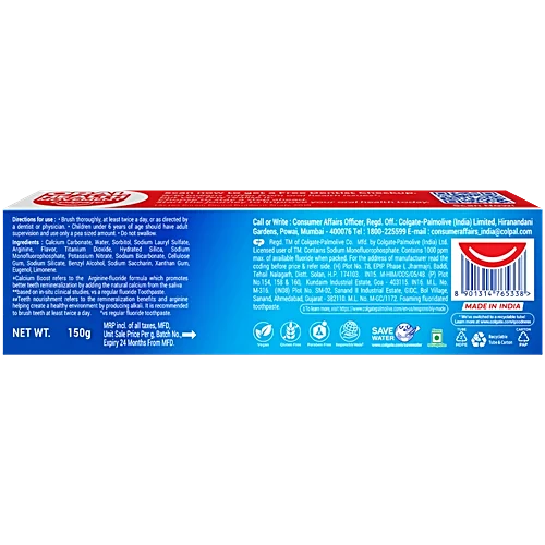 Colgate Strong Teeth Anticavity Toothpaste, 150 g