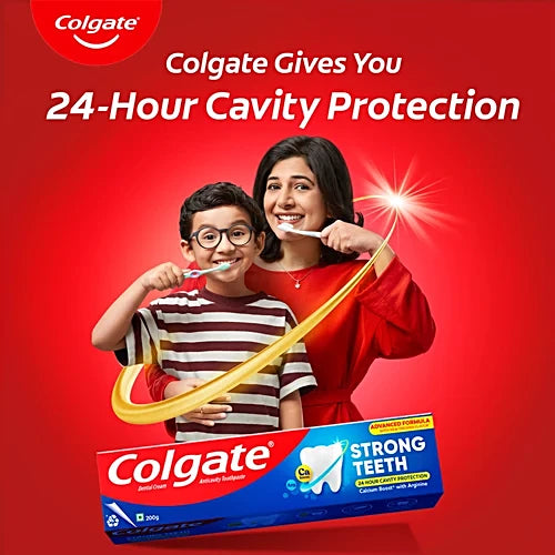 Colgate Strong Teeth Anticavity Toothpaste, 150 g