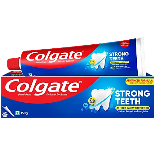 Colgate Strong Teeth Anticavity Toothpaste, 150 g