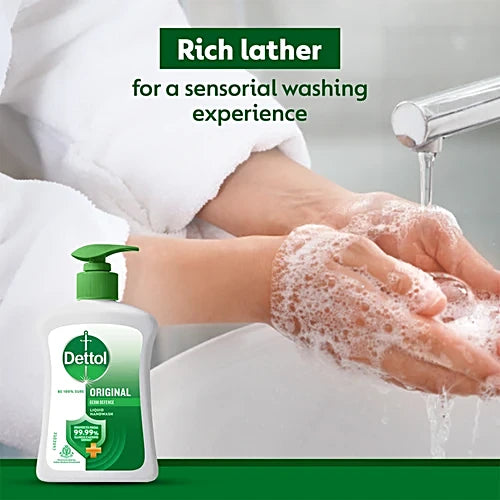 Dettol Hand Wash - Original, 200 ml