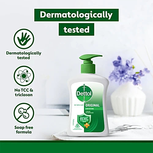 Dettol Hand Wash - Original, 200 ml