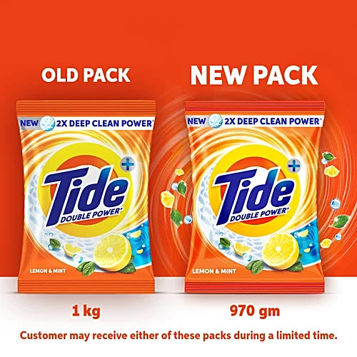 Tide Plus Detergent Washing Powder - 970 g
