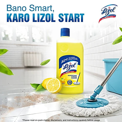 Lizol Disinfectant Surface & Floor Cleaner Liquid -200 ml