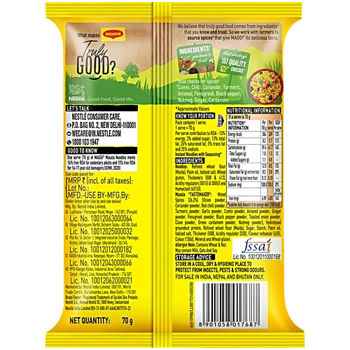 Maggi 2-Minute Instant Masala Noodles