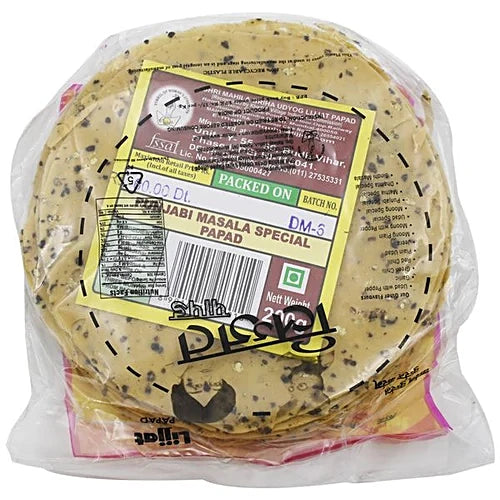 Lijjat Punjabi Masala Papad 200 g