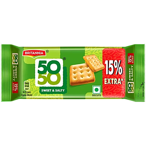 Britannia 50-50 Timepass Biscuits,
