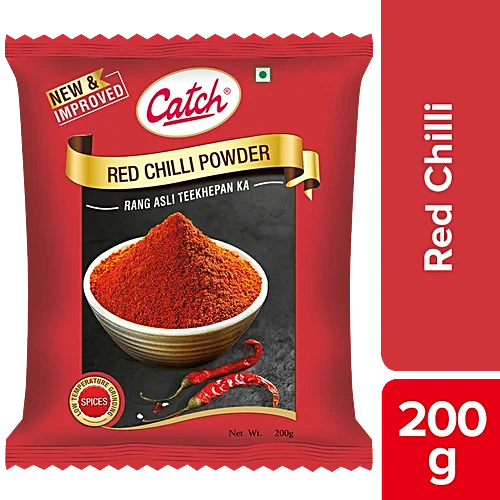 Red Chilli (mirchi) Powder, 200 g Pouch