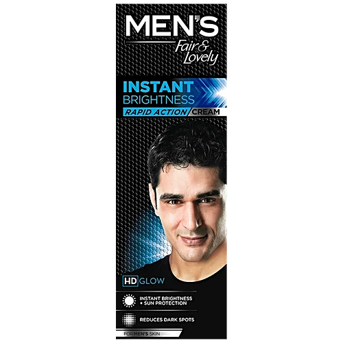Fair & Lovely Instant Brightness Cream 2X Sun Protection, 50 g