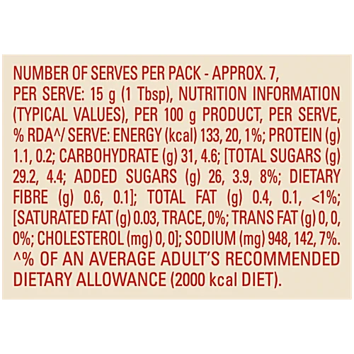Kissan Fresh Tomato Ketchup, 415 g Pouch