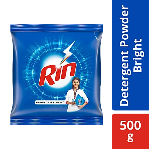 Rin Detergent Powder Bright, 500 g