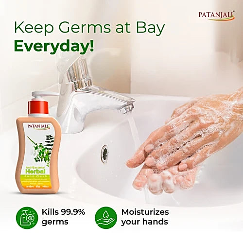 Patanjali Hand Wash - Herbal, 250 ml
