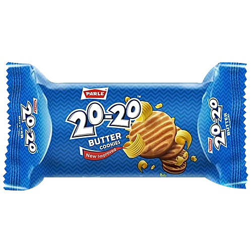 Parle 20-20 Butter Cookies, 30 g Pouch