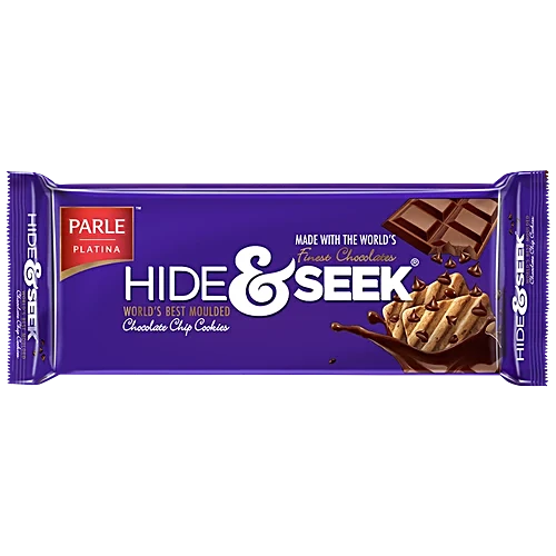 Parle Platina Hide & Seek Chocolate Chip Cookies, 33 g