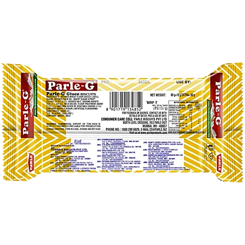 Parle Original Gluco Biscuits, 90 g (80 + 10 g Extra)