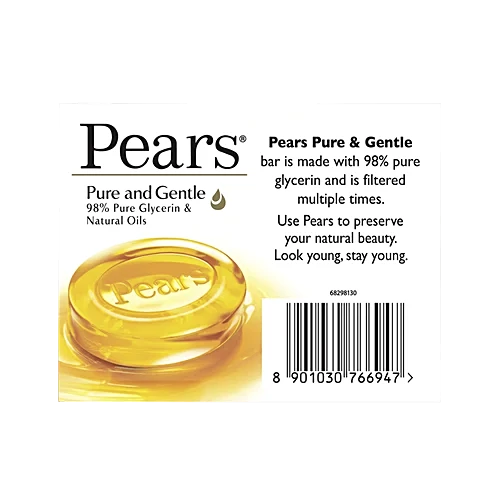 Pears Original Glycerin Soap Bar, 100 g set 4 pc