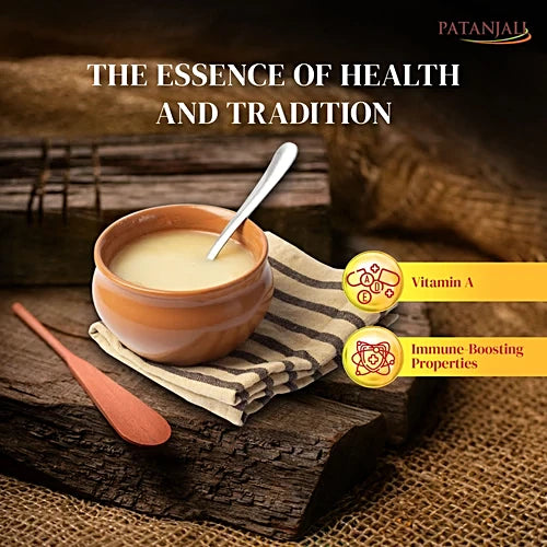 Patanjali Cow Ghee/Tuppa, 500 ml Carton