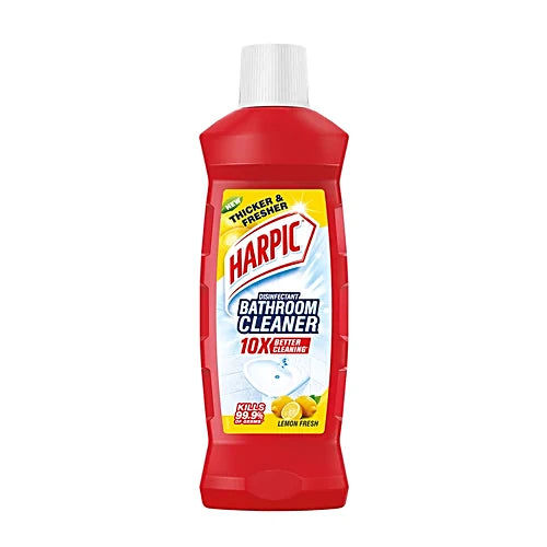 Harpic Disinfectant Bathroom Cleaner Liquid - Lemon, 1 L