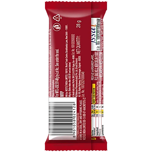 Nestle Classic Chocolate Bar, 28 g