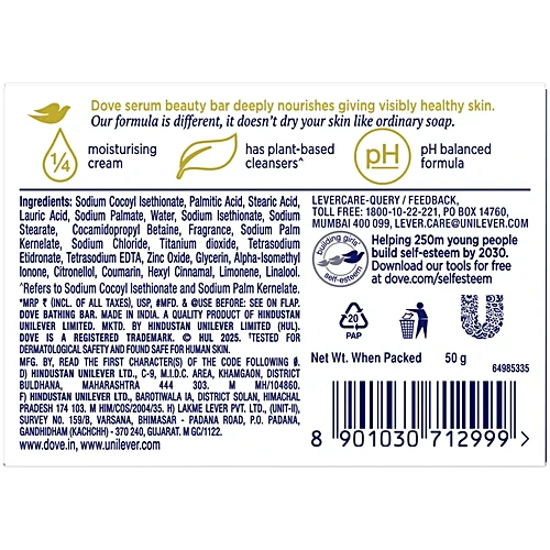 Dove Cream Bar Bathing Soap,
