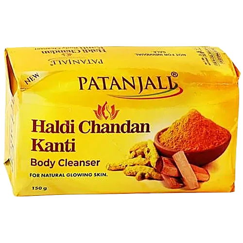 Patanjali Haldi Chandan Kanti Body Cleanser, 150 g