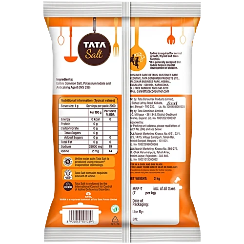 Tata Salt 1 kg Pouch