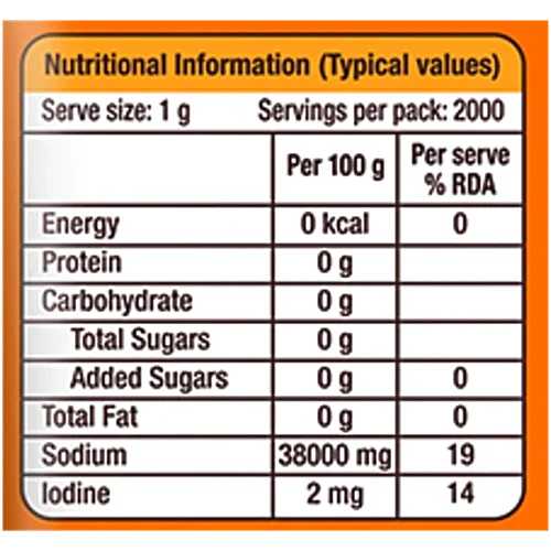 Tata Salt 1 kg Pouch