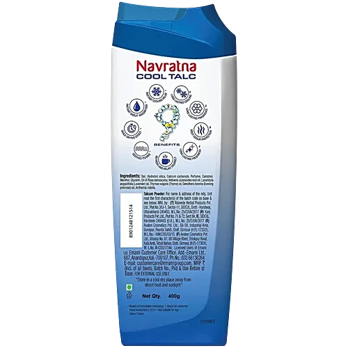 Navratna Cool Talc Powder for Freshness