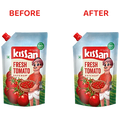 Kissan Fresh Tomato Ketchup, 415 g Pouch