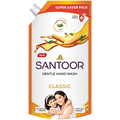 Santoor Classic Gentle Hand Wash - Sandalwood & Tulsi,