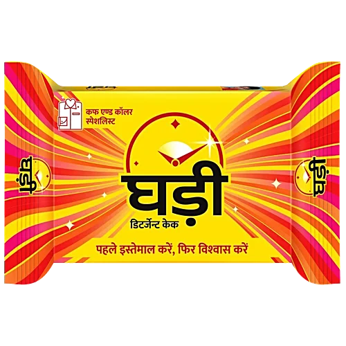Ghadi Detergent Cake, 60 g pack of 5