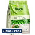 fresho! Frozen Green Peas - No Preservatives, 500 g Pouch