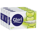 Glori Lemon Fragrance Soap for Bath set of 5