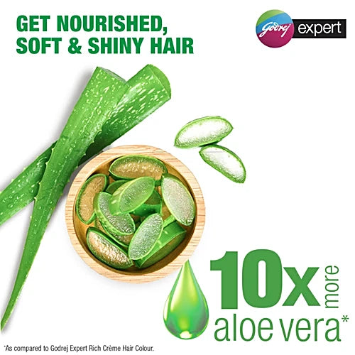 Godrej Expert Rich Creme Hair Colour ,24 ml Natural Black