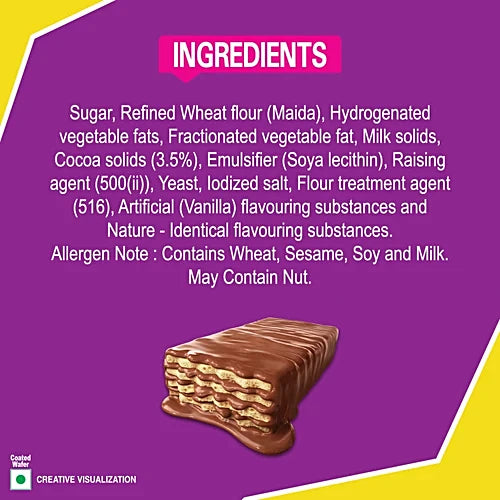 Munch Max Choco Coated Crunchy Wafer Bar, 38.5 g