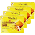 Patanjali Haldi Chandan Soap Pack, 180 g (Pack of 4)
