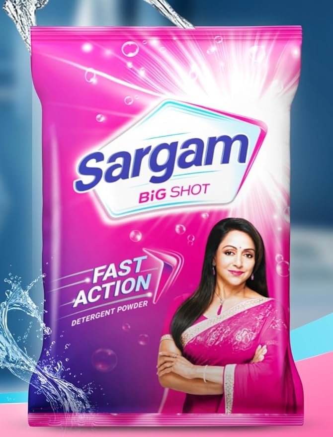 Sargam Big Shot Fast Action Detergent Powder 5 kg