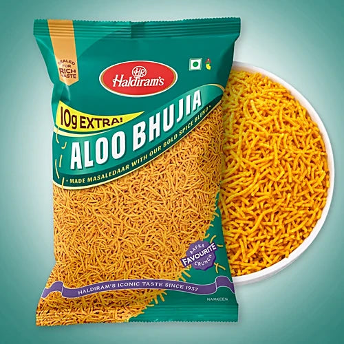 Haldiram's Aloo Bhujia Namkeen, 210 g