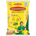 Mahakosh Refined Soyabean Oil, 1L Pouch