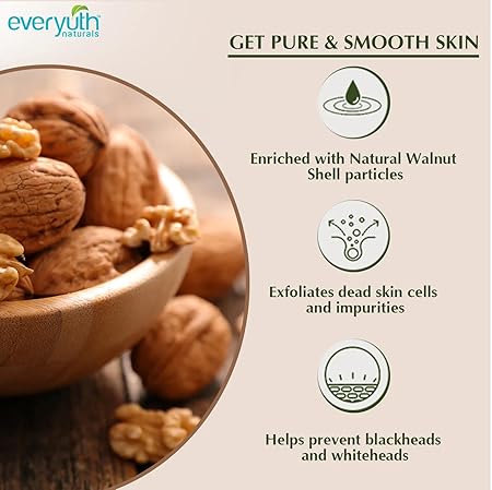 Buy Everyuth Naturals Exfoliating Walnut Scrub 7gm Each, pack of 3