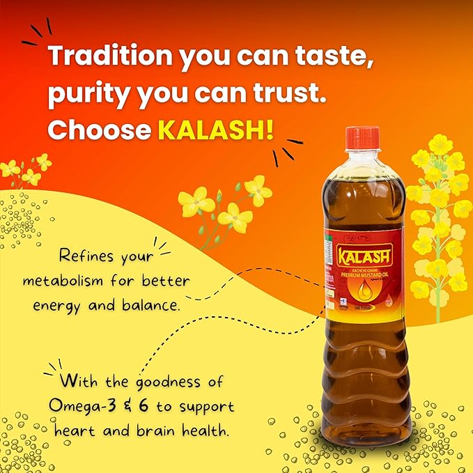 KALASH Kachi Ghani Oil | 500 ML