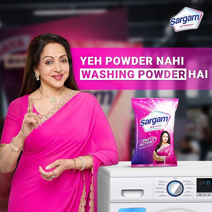 Sargam Big Shot Fast Action Detergent Powder 5 kg