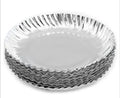 Disposable Silver Coated Paper Plates – 15 PC SMALL