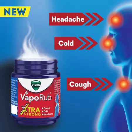 Vicks Vaporub Xtra Strong Chest Rub & Balm