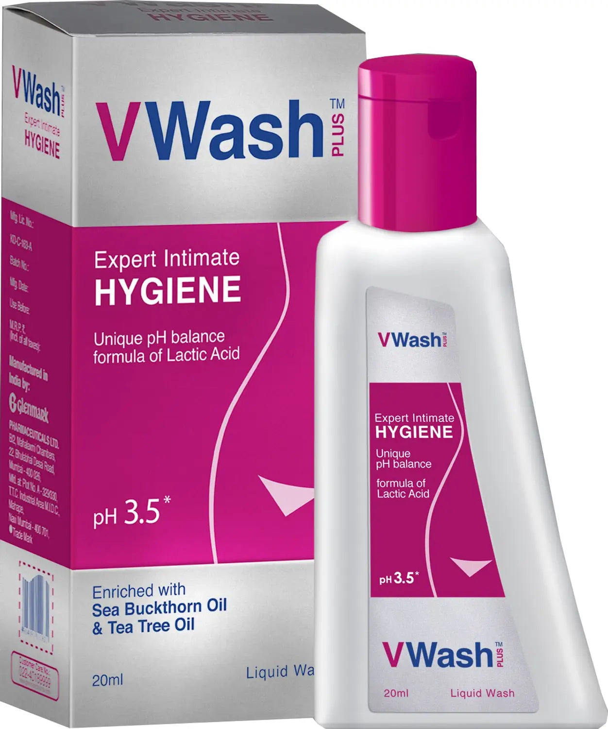 VWash Plus Expert Hygiene Intimate Wash